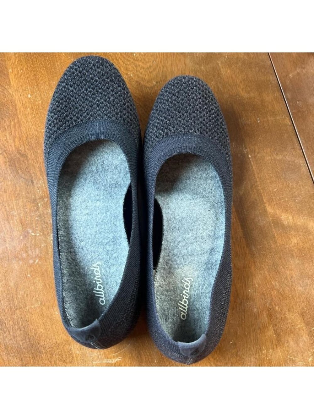 Allbirds Women's Black/charcoal grey Flats